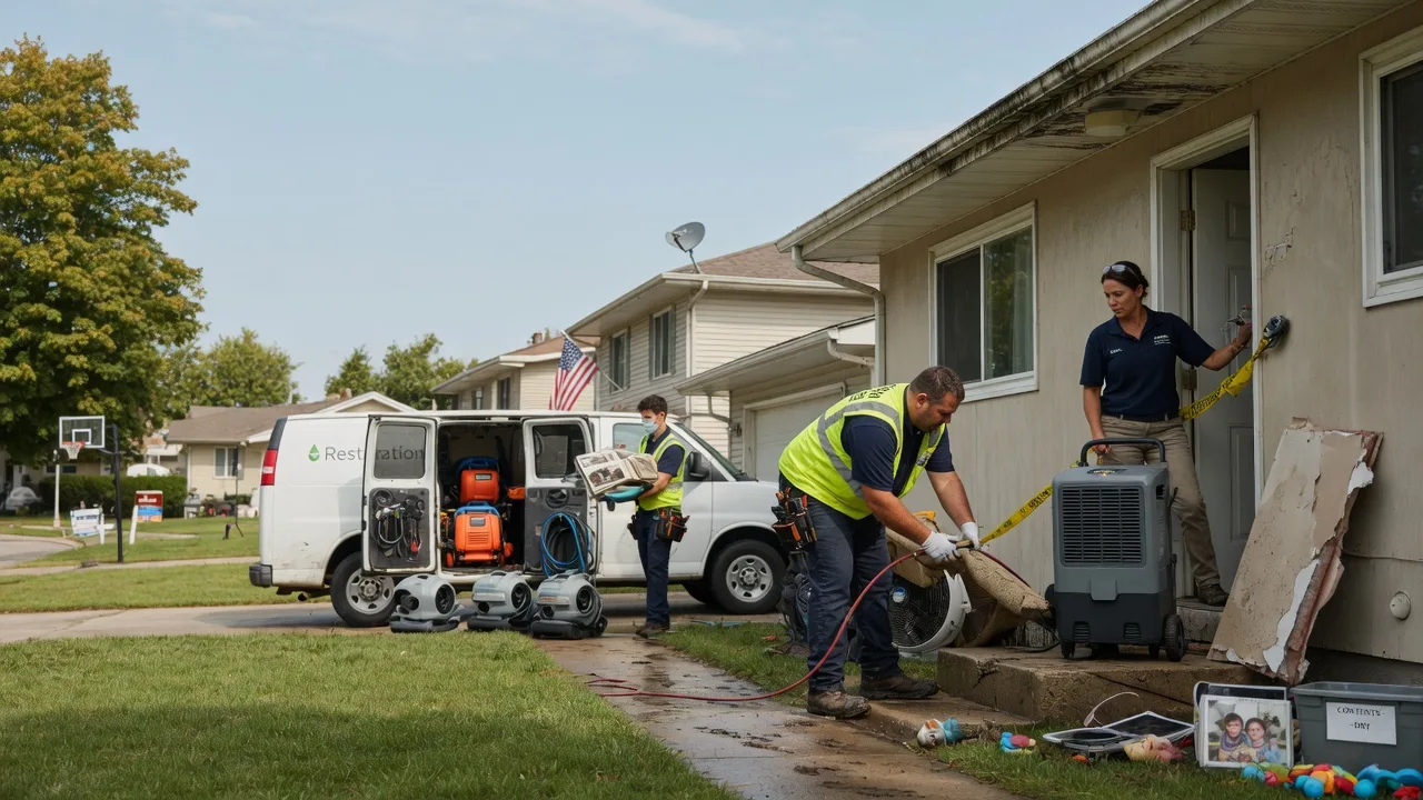Water Damage Restoration in Vansant, VA near me